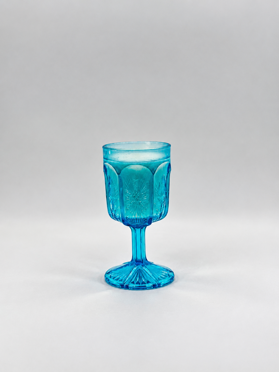 Soiree No. 7 - Paneled Thistle Goblet