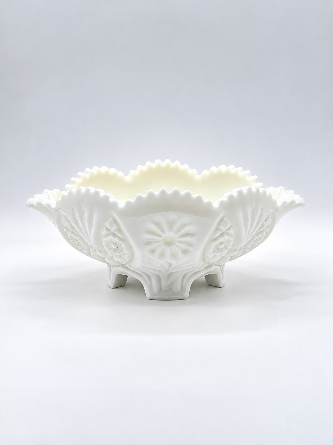 Lait No. 7 - Toltec Sawtooth Footed Bowl