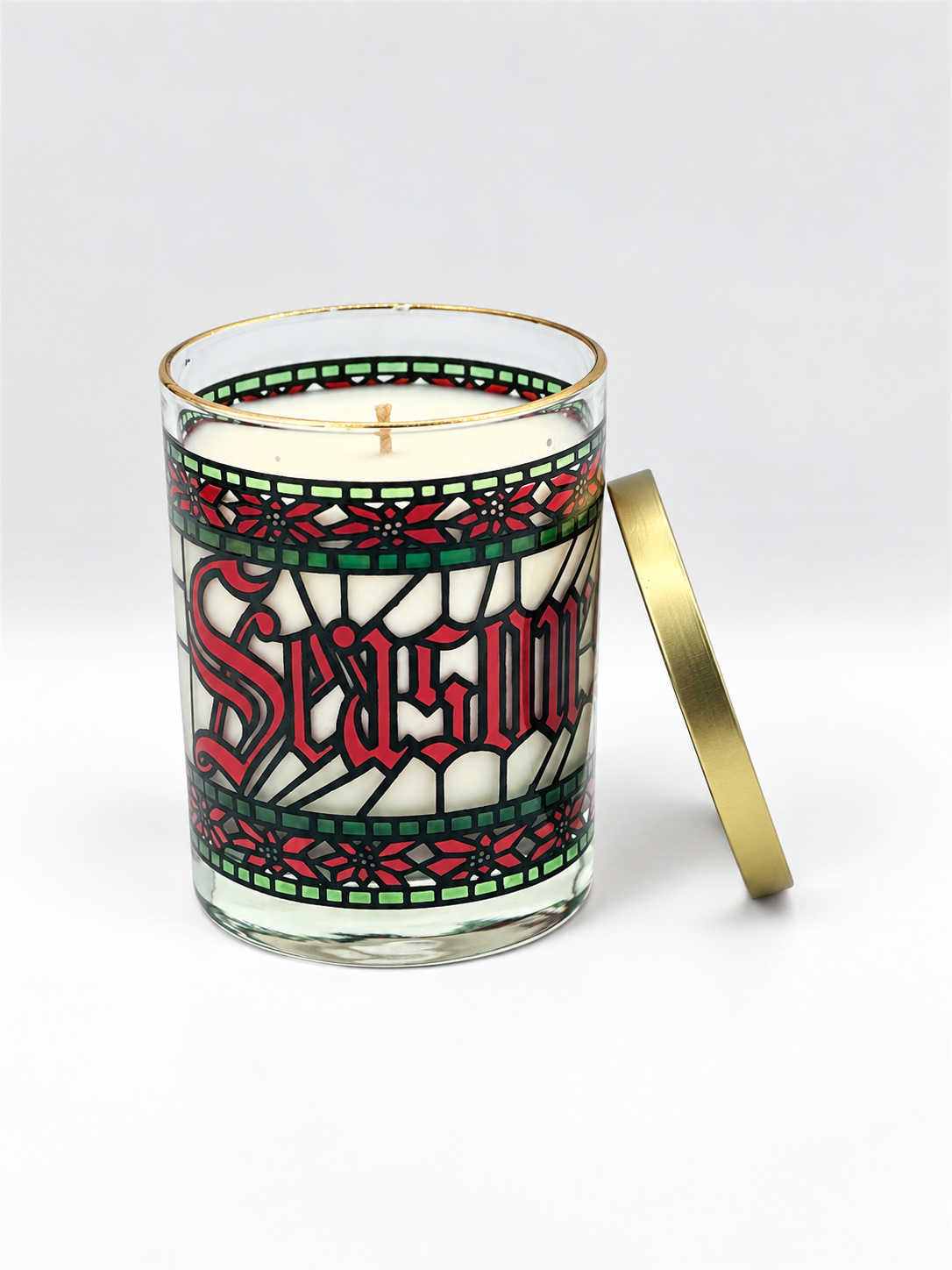 Soiree No. 3 - Seasons Greetings Drinking Glass