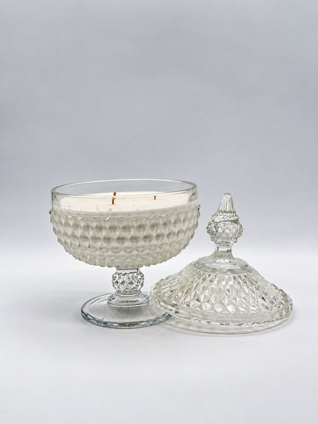Filigree No. 13 - Deep Diamond Point Candy Dish
