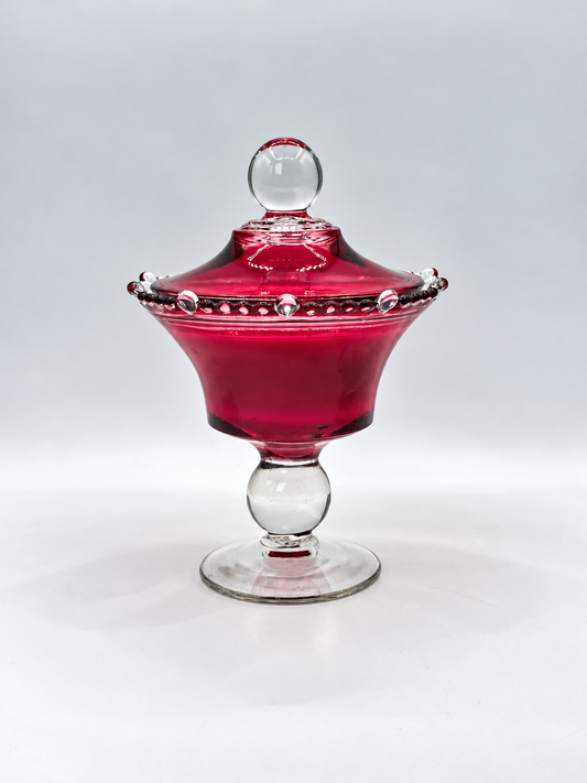 Filigree No. 28 - No. 555 Lidded Compote