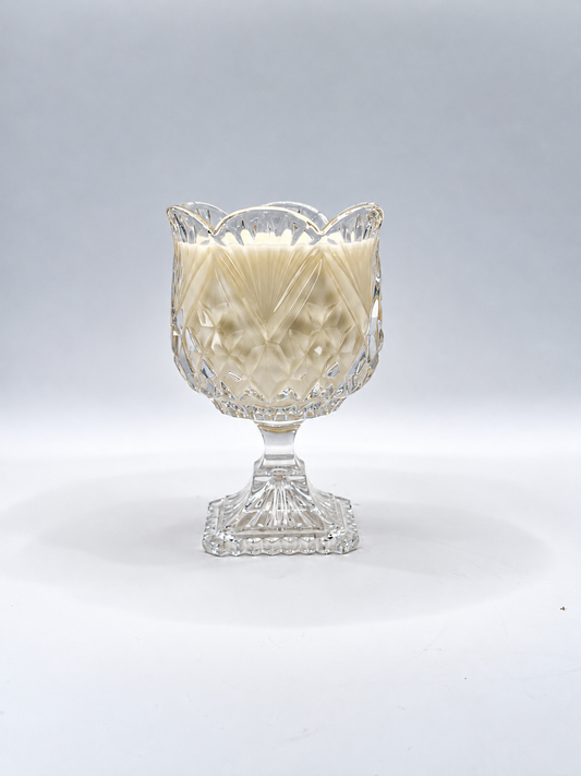 Cristalle No. 4 - Scalloped Pedestal Compote