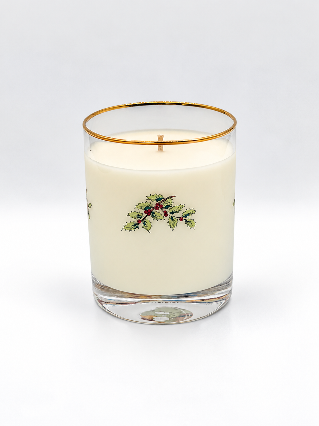 Soiree No. 4 - Vintage Christmas Tree Drinking Glass