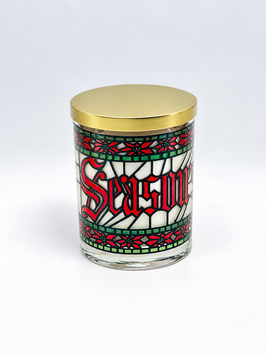 Soiree No. 3 - Seasons Greetings Drinking Glass