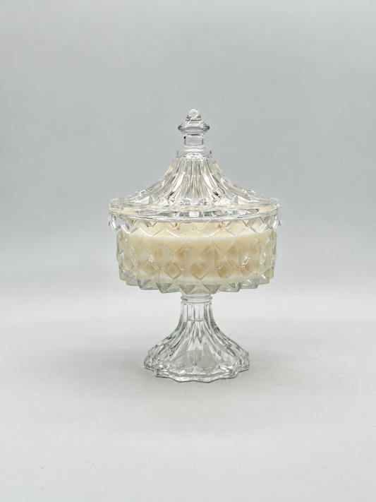 Filigree No. 6 - Diamond Point Covered Pedestal