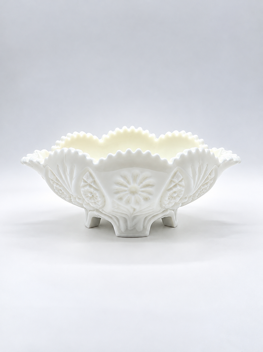 Lait No. 7 - Toltec Sawtooth Footed Bowl