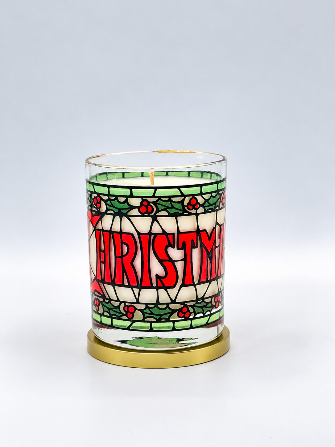 Soiree No. 8 - Merry Christmas Drinking Glass