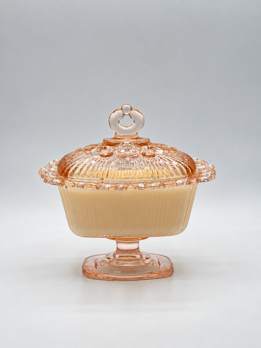 Filigree No. 20 - Colony Harvest Pedestal Candy Dish