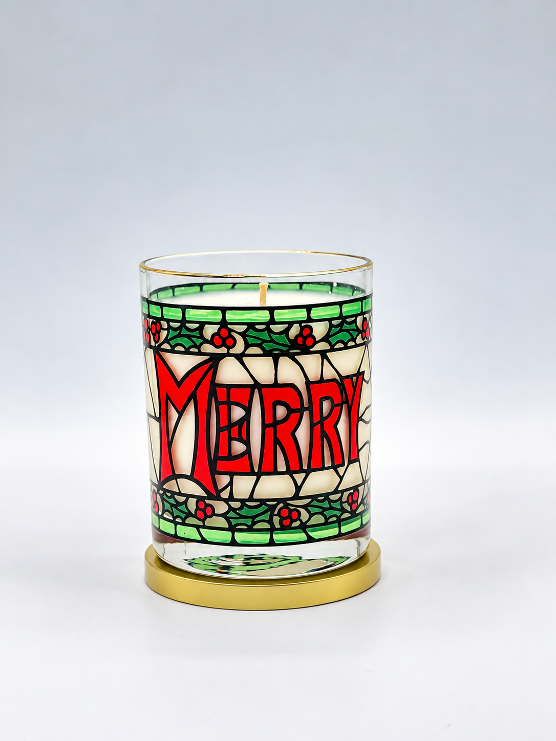 Soiree No. 8 - Merry Christmas Drinking Glass