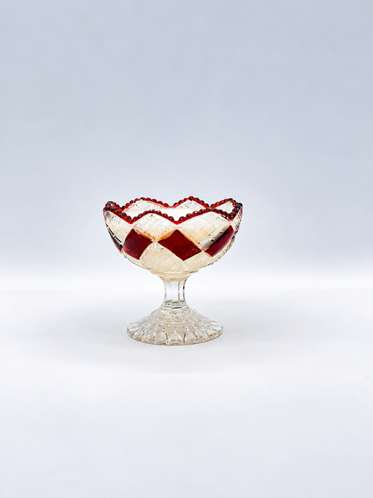 Filigree No. 15 - Ruby Flash Compote
