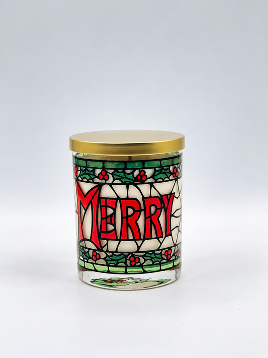 Soiree No. 8 - Merry Christmas Drinking Glass