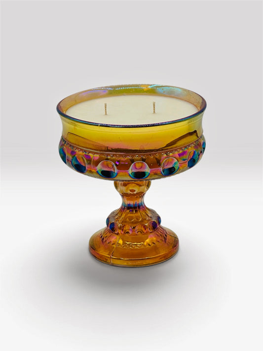 Aurora No. 1 - King's Crown Compote Candle