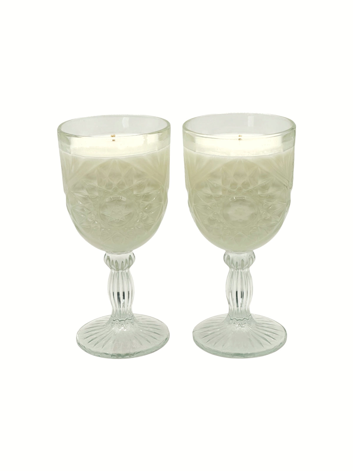 Ensemble No. 3 - Starburst & Hobstar Goblets